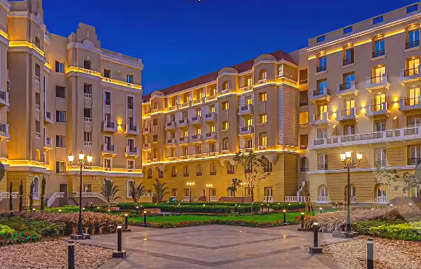شقة · غرفتان في New Garden City