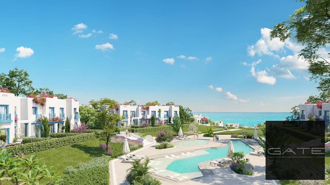 توين هاوس · ٤ غرف في Mountain View Ras El Hekma