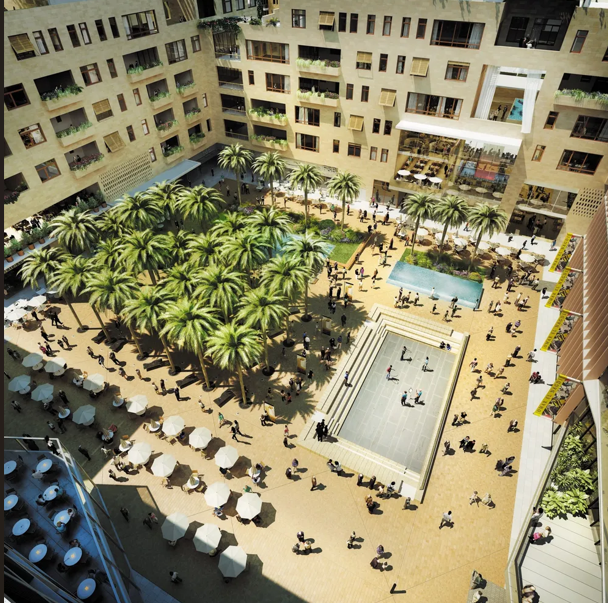 شقة · غرفتان في Forty West Phase I
