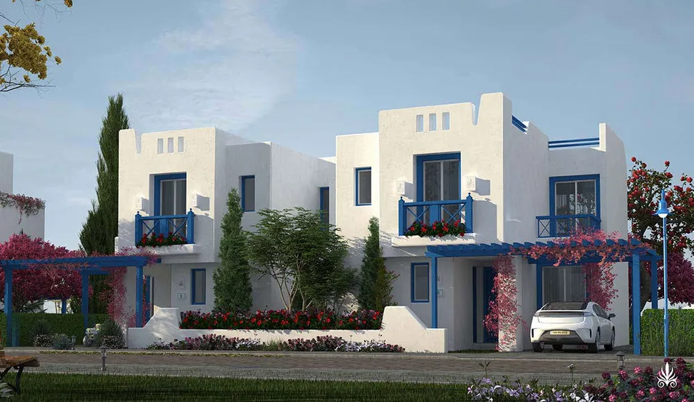 توين هاوس · ٤ غرف في Mountain View Ras El Hekma