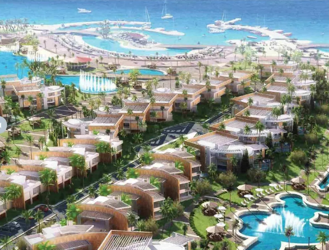 شاليه · غرفتان في Marseilia Beach 4