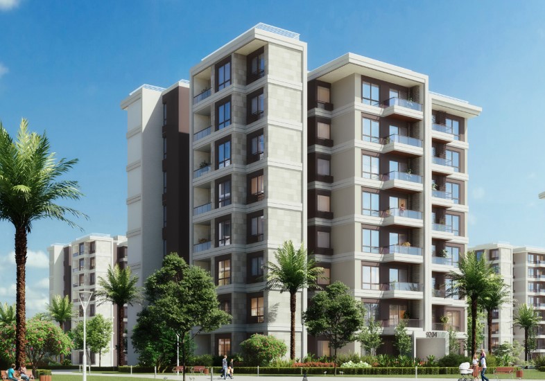 شقة · ٣ غرف في Noor Capital Gardens