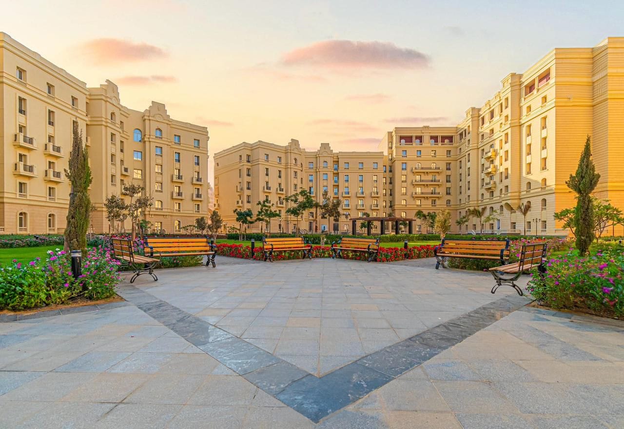 شقة · غرفتان في New Garden City