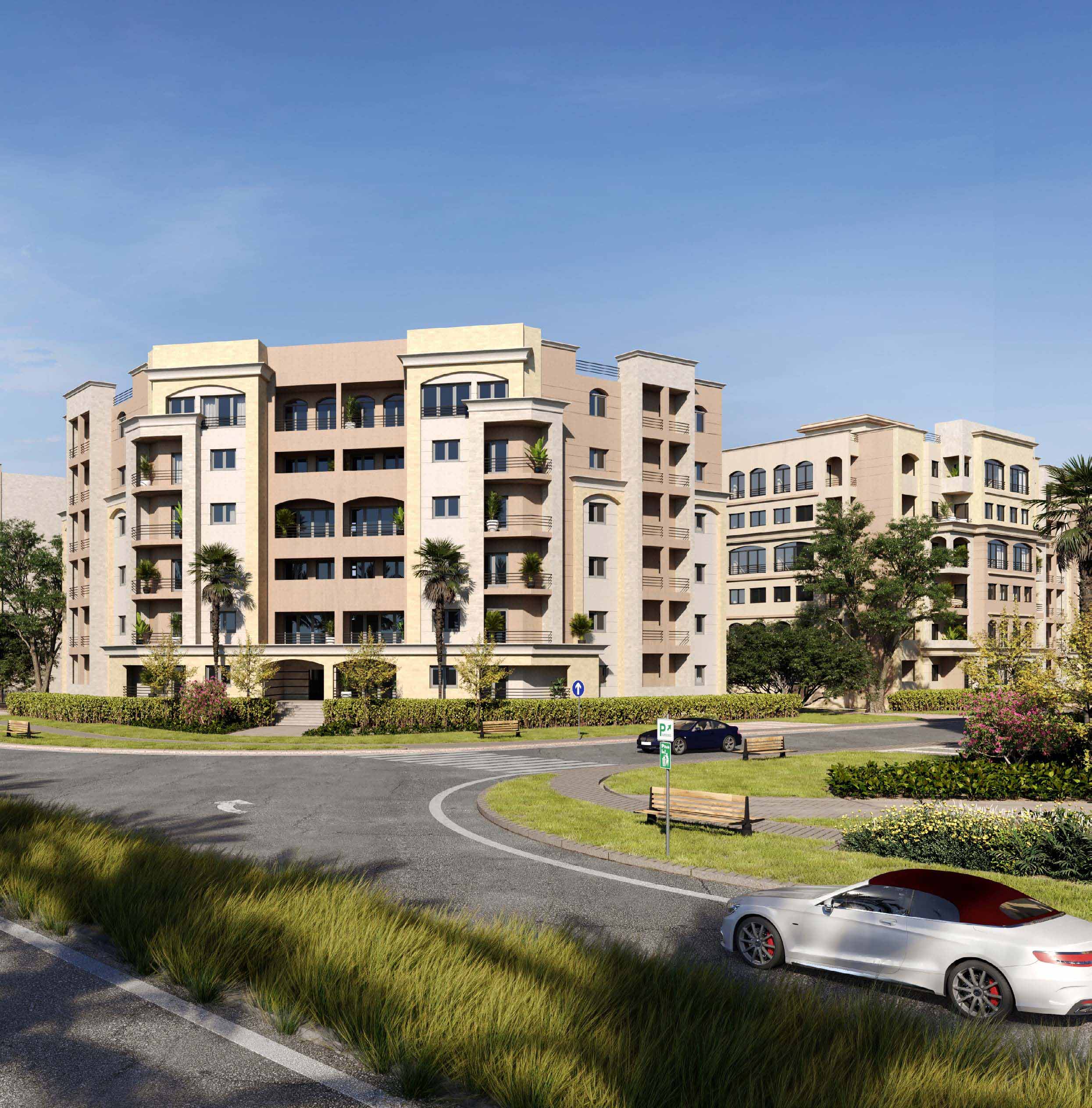شقة · غرفتان في Al Maqsad Residences